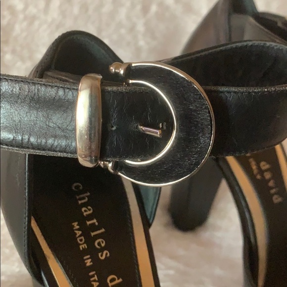 BNWOT Charles David Platform Peep Toe Heel - Picture 2 of 7